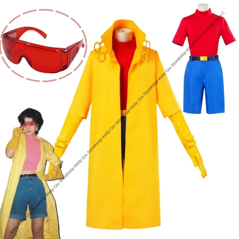 Jubilee Cosplay Costume Yellow Trench Coat Vest Shorts with Accessories Full Set and Individual Items Are Sold Custom Size
Jubilee Cosplay Costume Yellow Trench Coat Vest Shorts with Accessories Full Set and Individual Items Are Sold Custom Size