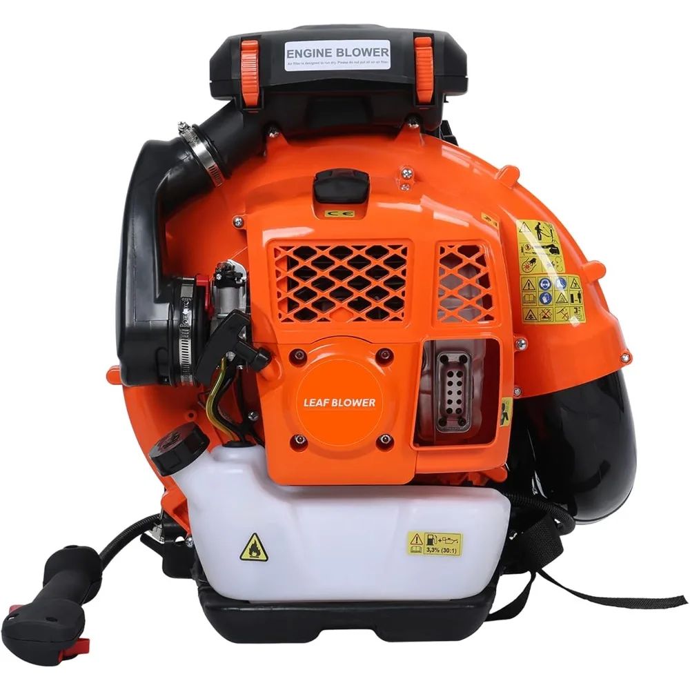 Gas Leaf Blower,80CC 4-Stroke Gas Backpack Leaf Blower Up to 900CFM,Powerful Gas Powered Backpack Snow Blower Low Vibration & Cr
Gas Leaf Blower,80CC 4-Stroke Gas Backpack Leaf Blower Up to 900CFM,Powerful Gas Powered Backpack Snow Blower Low Vibration & Cr