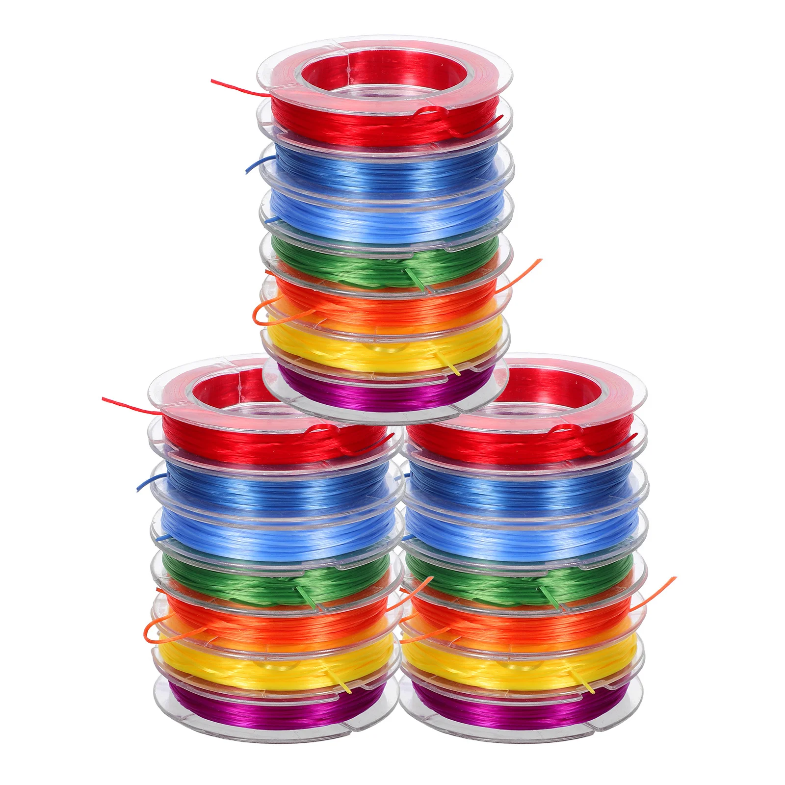 21 шт. эластичных шнурков для украшений, 0,5 мм, прочный растягивающийся шнур для браслетов, ожерелий, подвесок и рукоделия
21 шт. эластичных шнурков для украшений, 0,5 мм, прочный растягивающийся шнур для браслетов, ожерелий, подвесок и рукоделия