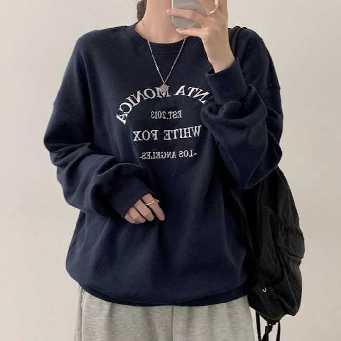 Корейская женская толстовка с принтом, повседневная, удобная, из полиэфирного волокна (100%)
Корейская женская толстовка с принтом, повседневная, удобная, из полиэфирного волокна (100%)