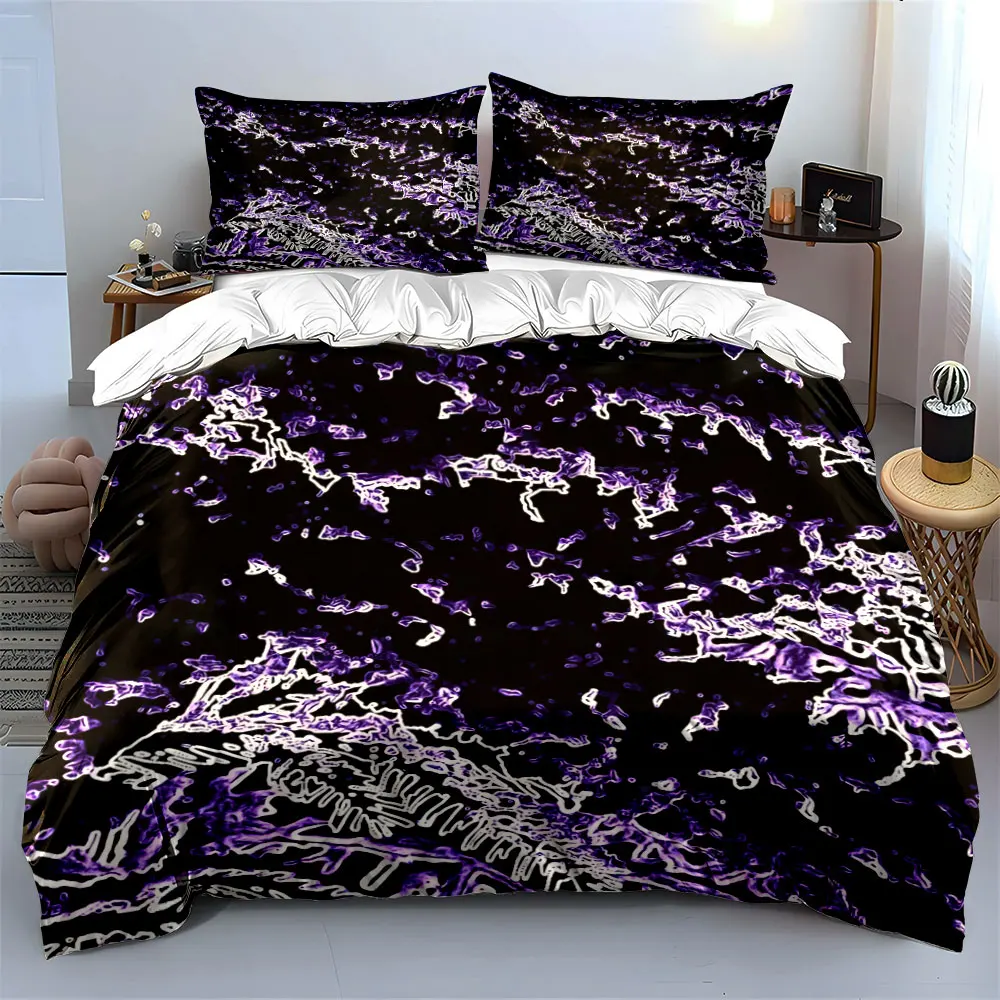 3Pcs Neon Purple Tree Branches Bedding Set, Abstract Nature Print Duvet Cover + 2 Pillowcases,Single Double King Queen, Gift
3Pcs Neon Purple Tree Branches Bedding Set, Abstract Nature Print Duvet Cover + 2 Pillowcases,Single Double King Queen, Gift