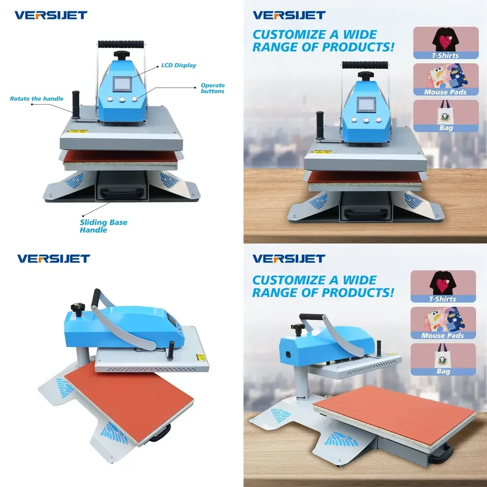 40*60 Heat Press Machine Sublimation Heat Press Machine T Shirt Printing Machine Clothing Heat Press
40*60 Heat Press Machine Sublimation Heat Press Machine T Shirt Printing Machine Clothing Heat Press