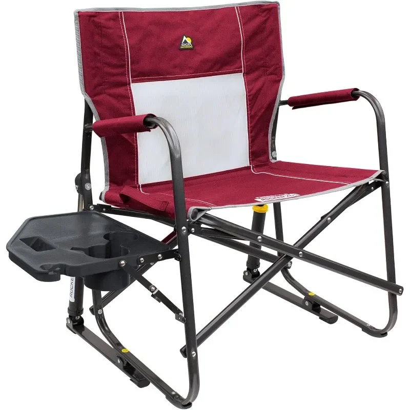 GCI OUTDOOR Freestyle Rocker XL with Side Table Camping Chair | Portable Folding Rocking Chair with Solid, Durable Armrests
GCI OUTDOOR Freestyle Rocker XL with Side Table Camping Chair | Portable Folding Rocking Chair with Solid, Durable Armrests