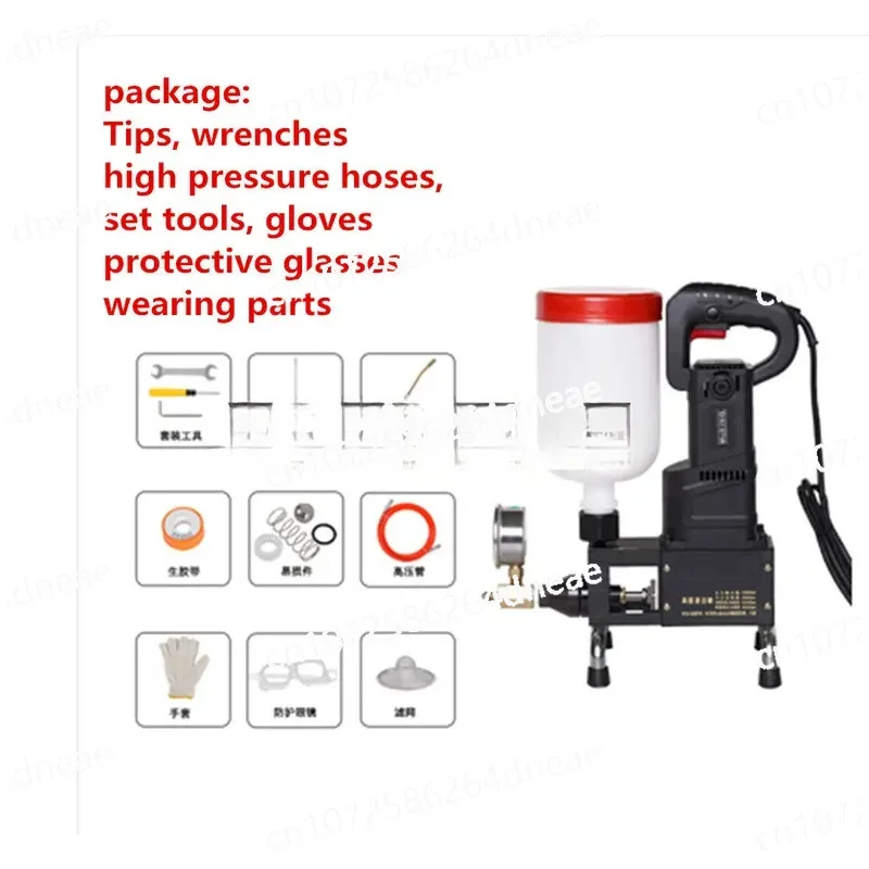 Насос для инъекций эпоксидной смолы, затирка цемента и пенополиуретана, стальной шланг для ремонта бетона, трещины 999, 810, 910, 1300 Вт
Насос для инъекций эпоксидной смолы, затирка цемента и пенополиуретана, стальной шланг для ремонта бетона, трещины 999, 810, 910, 1300 Вт