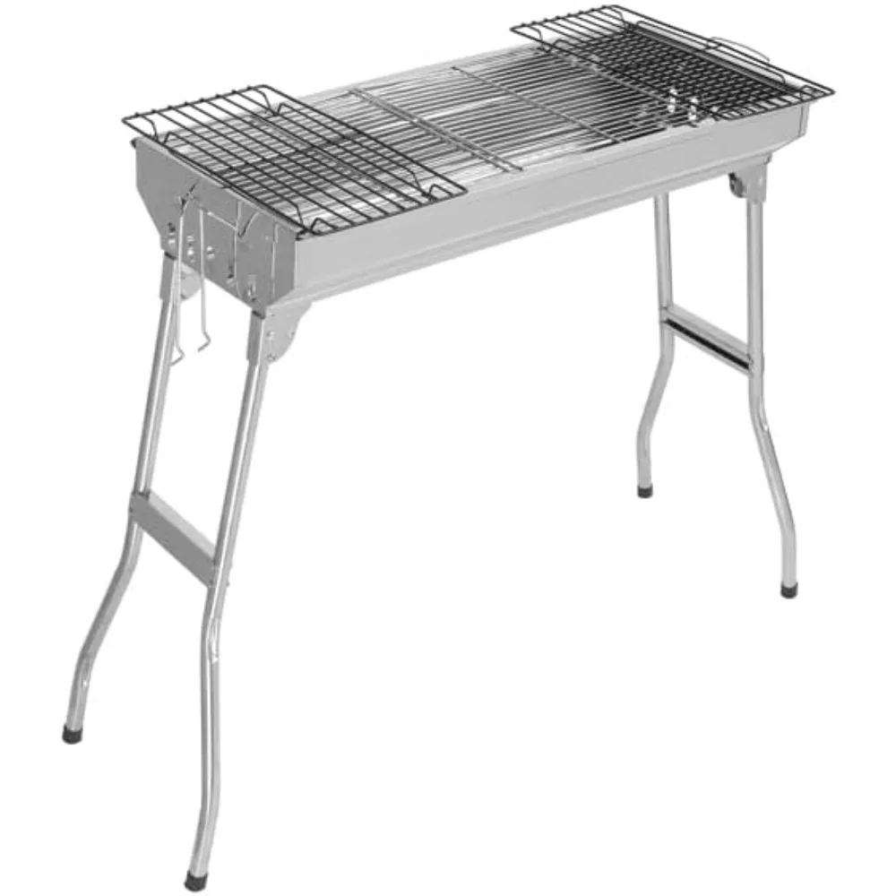 Portable Stainless Steel BBQ Smoker for Outdoor Cooking, Camping, Hiking and Picnics
Portable Stainless Steel BBQ Smoker for Outdoor Cooking, Camping, Hiking and Picnics