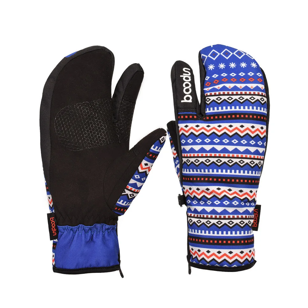 Personalized women's ski riding gloves Cold proof three finger motorcycle touch screen gloves
Personalized women's ski riding gloves Cold proof three finger motorcycle touch screen gloves