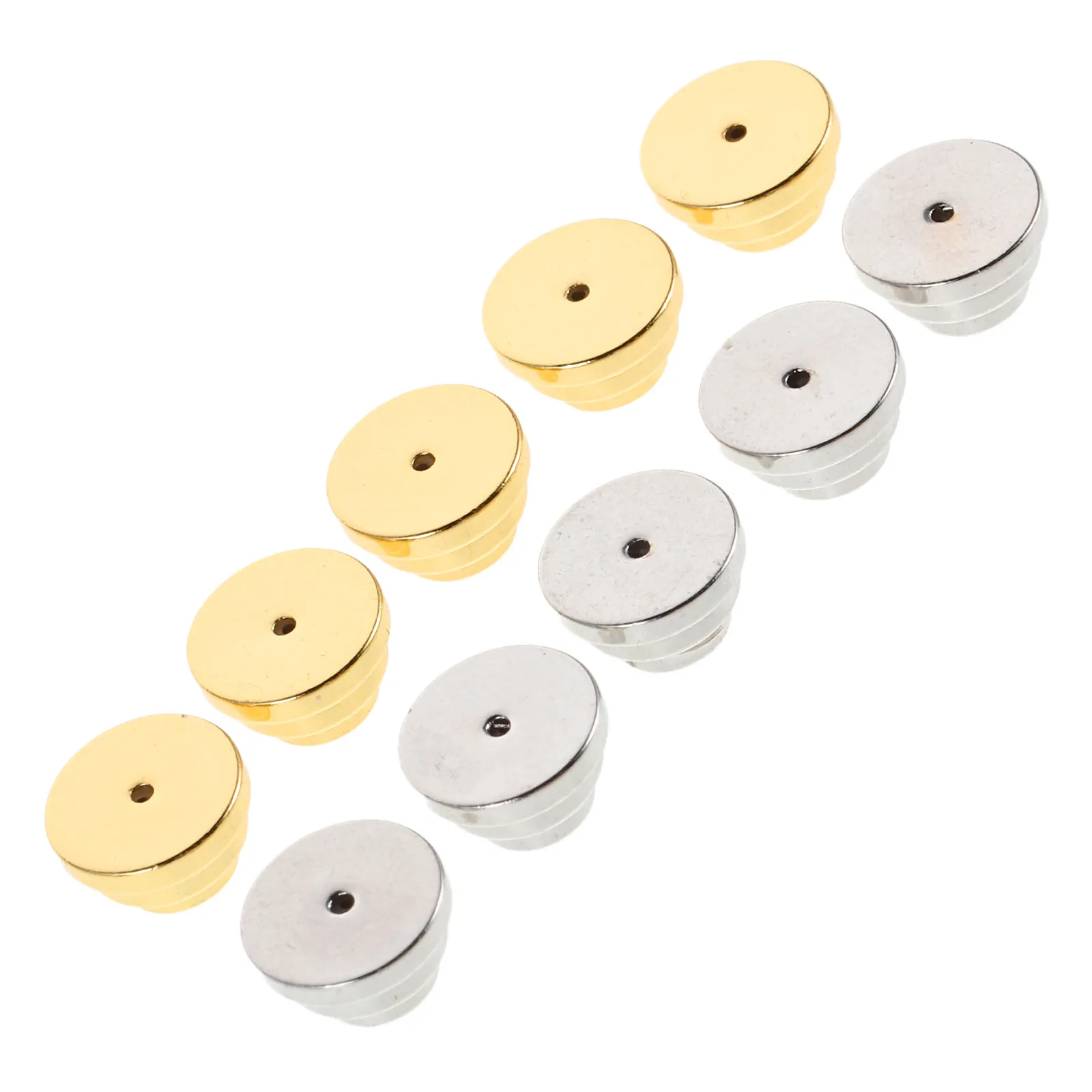 10Pcs Triple-Layer Metal Earring Backs European Design 0.31x0.12 Anti- for Heavy Earrings Secure Locking Stud
10Pcs Triple-Layer Metal Earring Backs European Design 0.31x0.12 Anti- for Heavy Earrings Secure Locking Stud