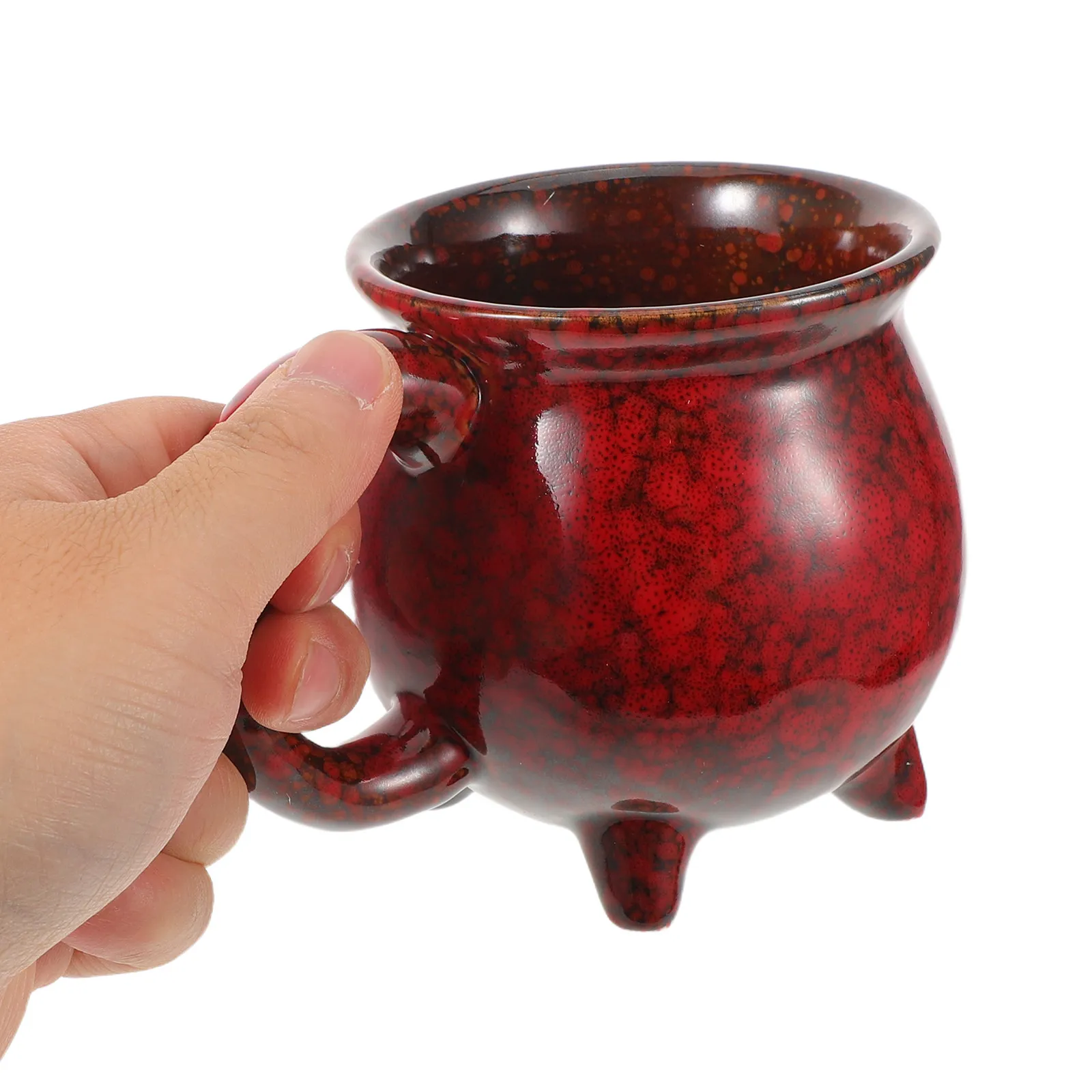 Керамическая кофейная кружка на Хэллоуин 350 мл, чашка для напитков в форме ведьминого котла, мини-миска для супа, всесезонная фарфоровая чайная чашка, уникальный дизайн на Хэллоуин
Керамическая кофейная кружка на Хэллоуин 350 мл, чашка для напитков в форме ведьминого котла, мини-миска для супа, всесезонная фарфоровая чайная чашка, уникальный дизайн на Хэллоуин