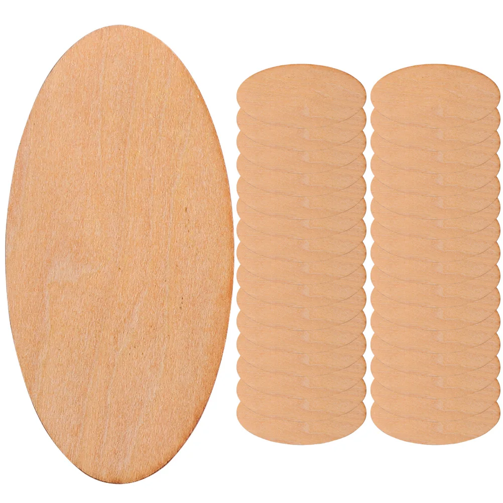 Oval Wood Piece Pendant Unfinished Sign Crafts Small Slices for Shapes Christmas Decorations
Oval Wood Piece Pendant Unfinished Sign Crafts Small Slices for Shapes Christmas Decorations
