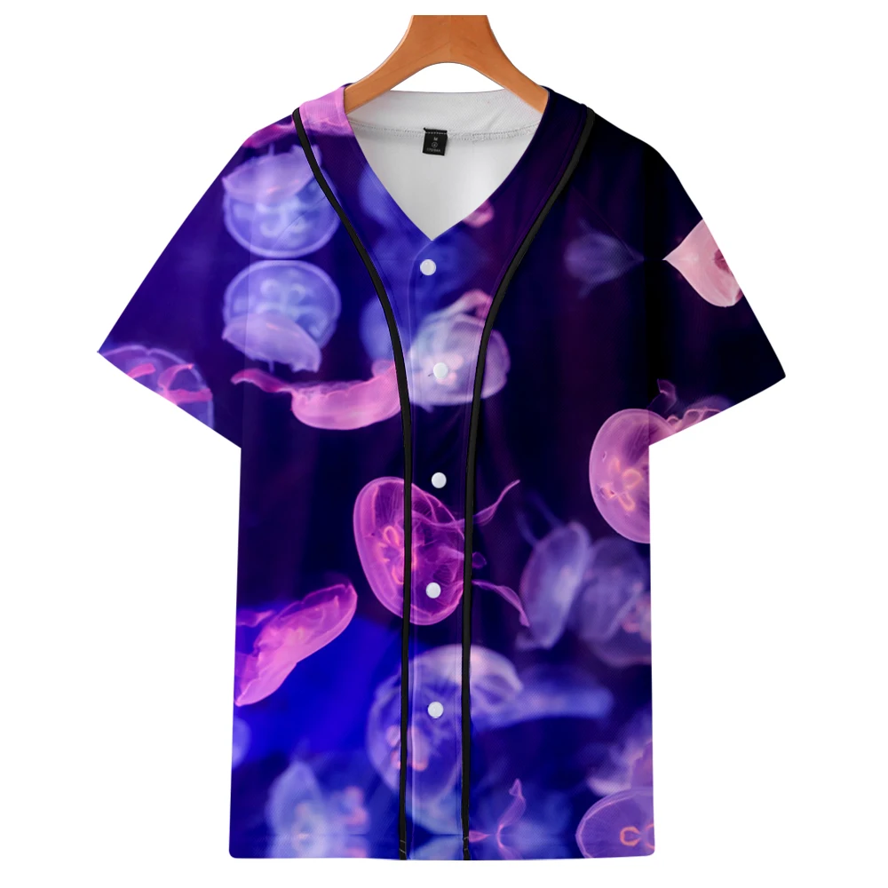 baseball shirt Men's and women's clothing Fashion couple short sleeve shirt high street trend Baseball jacket jellyfish
baseball shirt Men's and women's clothing Fashion couple short sleeve shirt high street trend Baseball jacket jellyfish