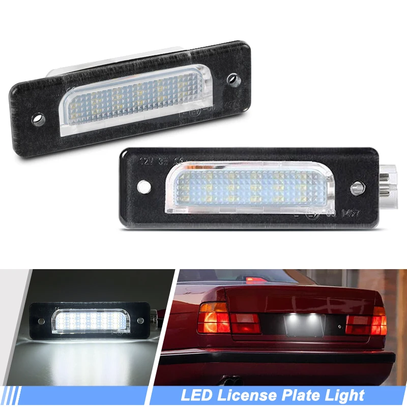 2 шт. белый светодиодный светильник Canbus для номерного знака для BMW 5 серии E34 1988-1996 для BMW 7series E32 1986-1994 автомобильные аксессуары
2 шт. белый светодиодный светильник Canbus для номерного знака для BMW 5 серии E34 1988-1996 для BMW 7series E32 1986-1994 автомобильные аксессуары