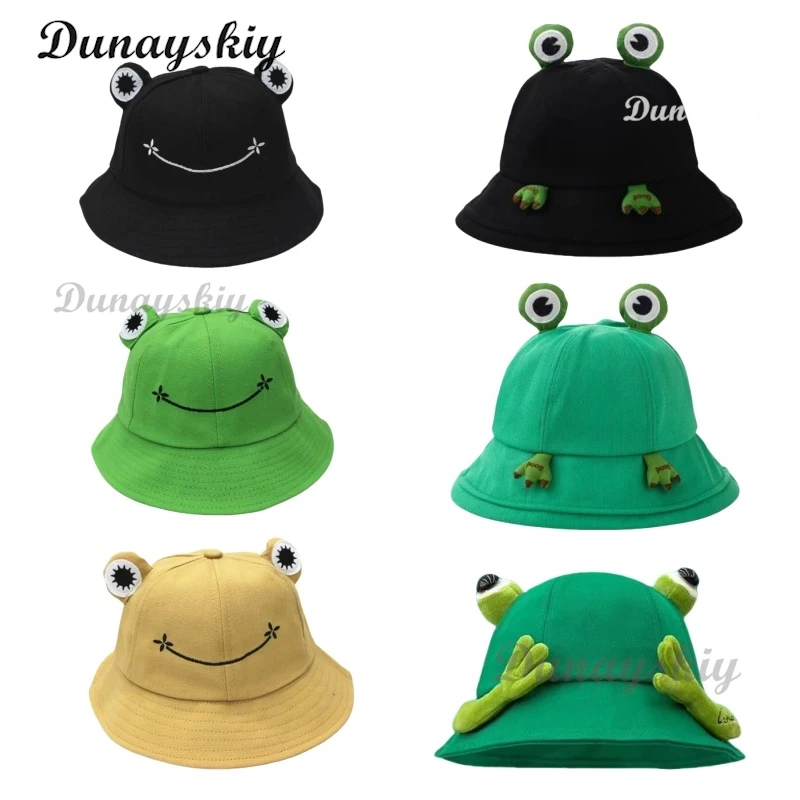 Cute Frog Bucket Hats Cosplay Accessories Women Bucket Hat Women Summer Outdoor Sun Fishing Cap Cotton Wild Panama Decorative
Cute Frog Bucket Hats Cosplay Accessories Women Bucket Hat Women Summer Outdoor Sun Fishing Cap Cotton Wild Panama Decorative
