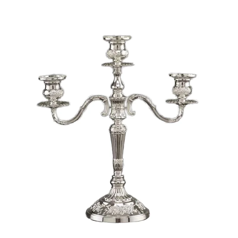&c 27X25CM Metal Three-headed Candlesticks Retro Creative Still Life Design Wedding Candlestick Ornaments
&c 27X25CM Metal Three-headed Candlesticks Retro Creative Still Life Design Wedding Candlestick Ornaments