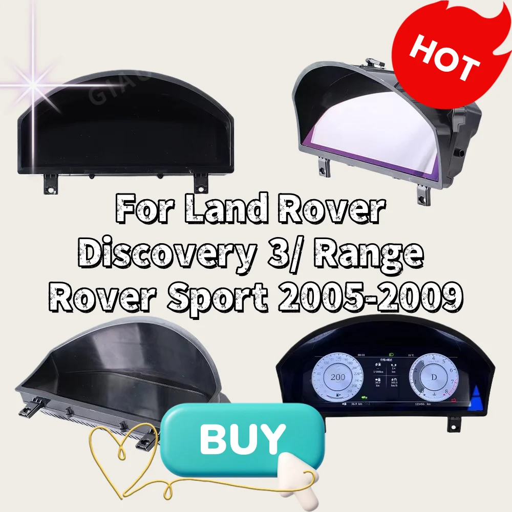 S LCD Dashboard For Land Rover Range Rover Sport L320/Discovery 3 LR3 2004-2009 Digital Cluster Meter Cockpit Instrument Panel
S LCD Dashboard For Land Rover Range Rover Sport L320/Discovery 3 LR3 2004-2009 Digital Cluster Meter Cockpit Instrument Panel