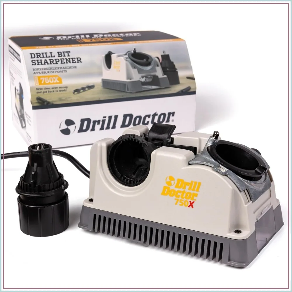 Electric Drill Bit Sharpener, 3/32-3/4" Bits, Adjustable Angles, Portable
Electric Drill Bit Sharpener, 3/32-3/4" Bits, Adjustable Angles, Portable