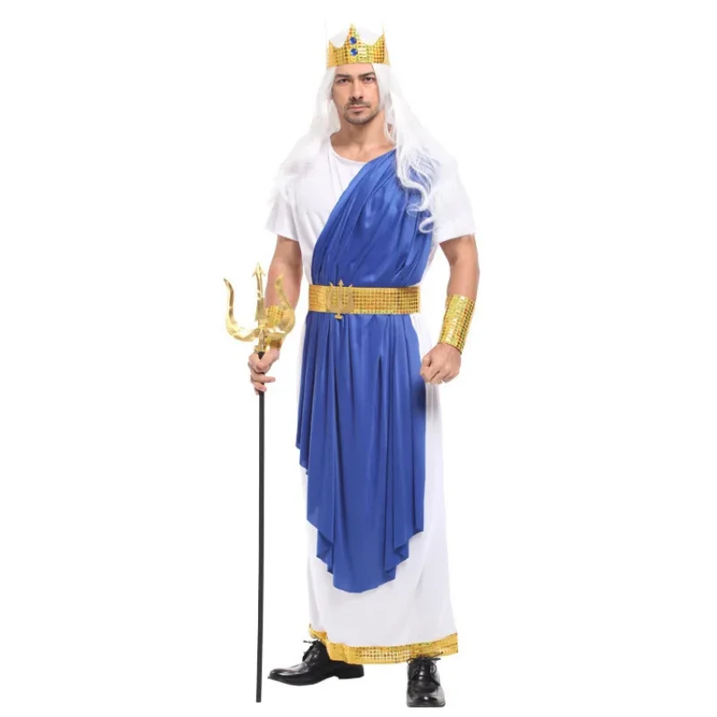 ♛2026♛ Men Roman Mythology God of Sea King Poseidon Costumes Halloween Purim Party Carnival Cosplay Outfits❤
♛2026♛ Men Roman Mythology God of Sea King Poseidon Costumes Halloween Purim Party Carnival Cosplay Outfits❤