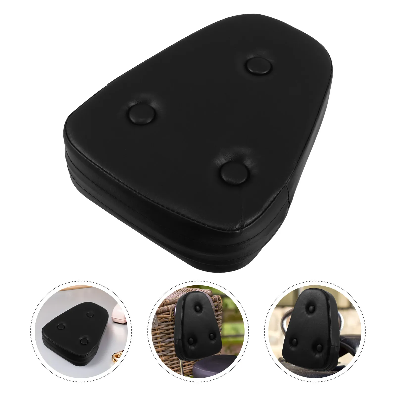 Motorcycle Rear Backrest Cushion Pad Detachable Black PU Passenger Back Support for Touring Scooter Atv
Motorcycle Rear Backrest Cushion Pad Detachable Black PU Passenger Back Support for Touring Scooter Atv