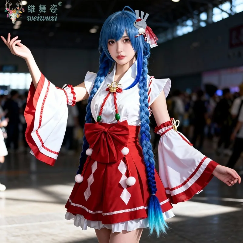 Japanese Anime Dai Joye Witch Cosplay Costume Halloween Maid Dress Outfit Traditional Japan Kimono Bathrobe for Women SweetStyle
Japanese Anime Dai Joye Witch Cosplay Costume Halloween Maid Dress Outfit Traditional Japan Kimono Bathrobe for Women SweetStyle