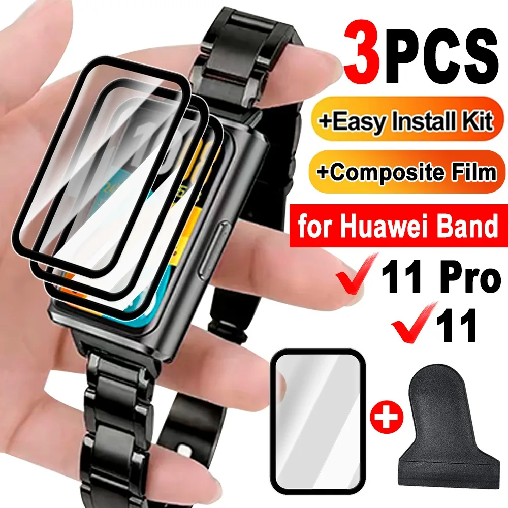 1-3Set Easy Installation PMMA Film for Huawei Band 11 Composite Film Screen Protectors with Install Kit for Huawei Band 11Pro
1-3Set Easy Installation PMMA Film for Huawei Band 11 Composite Film Screen Protectors with Install Kit for Huawei Band 11Pro