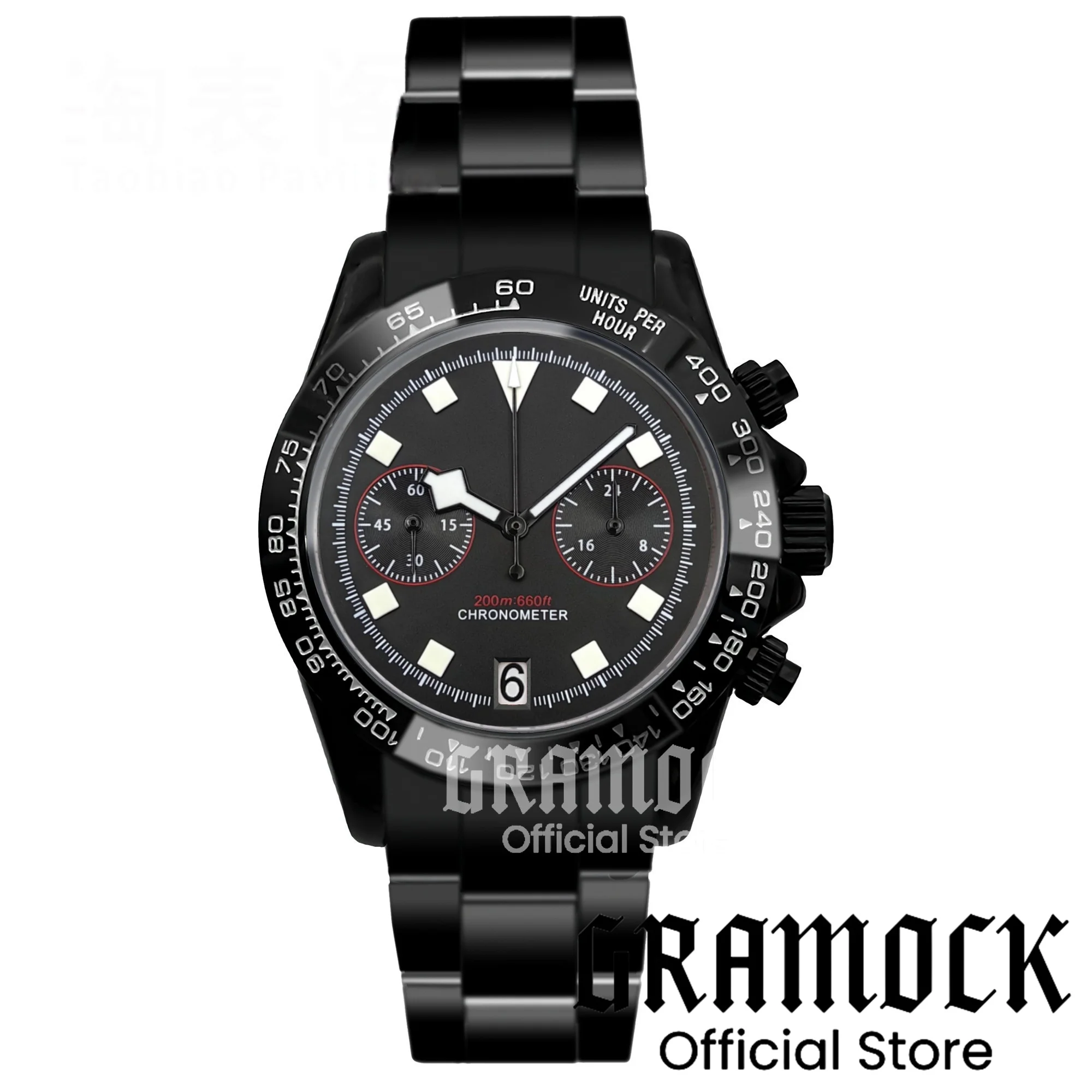 Gramock New 2025 Men's Luxury 39mm Black/White/Blue Pelagos FXD Chronograph Cyclist VK64Quartz Watch C3 Luminous Sapphire Mirror
Gramock New 2025 Men's Luxury 39mm Black/White/Blue Pelagos FXD Chronograph Cyclist VK64Quartz Watch C3 Luminous Sapphire Mirror