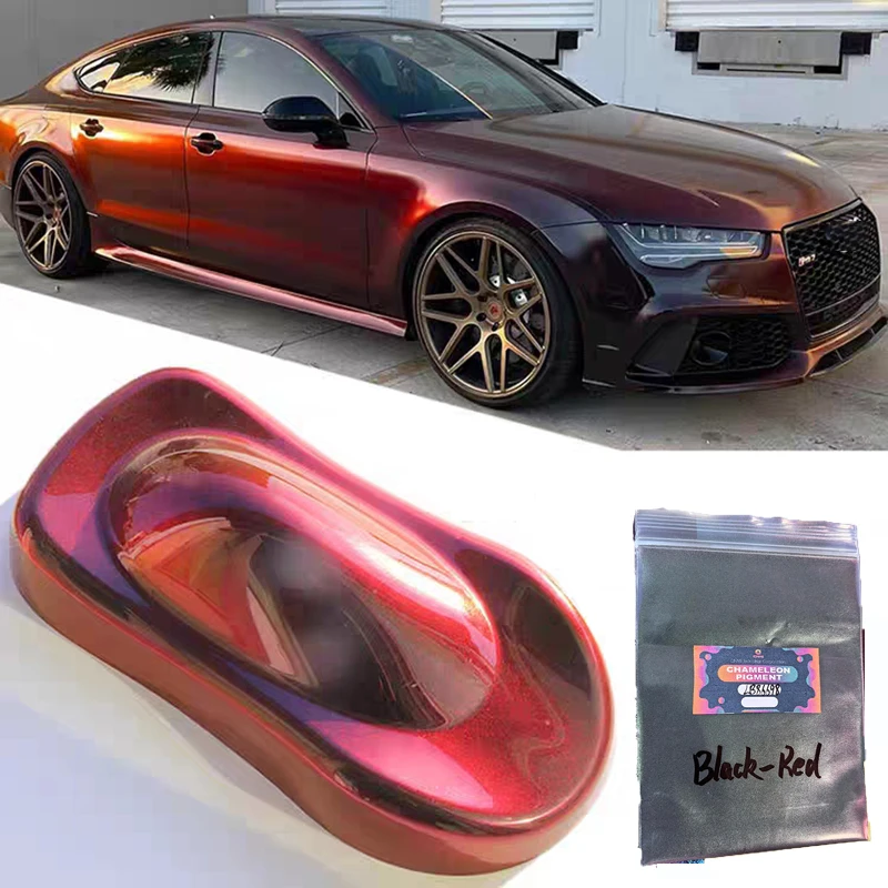 10/30g Hypershift Chameleon Automotive Paint Pigment Powder Black-Red Ultra Shift Pigment Powder DIY Crafts Painting Dye
10/30g Hypershift Chameleon Automotive Paint Pigment Powder Black-Red Ultra Shift Pigment Powder DIY Crafts Painting Dye
