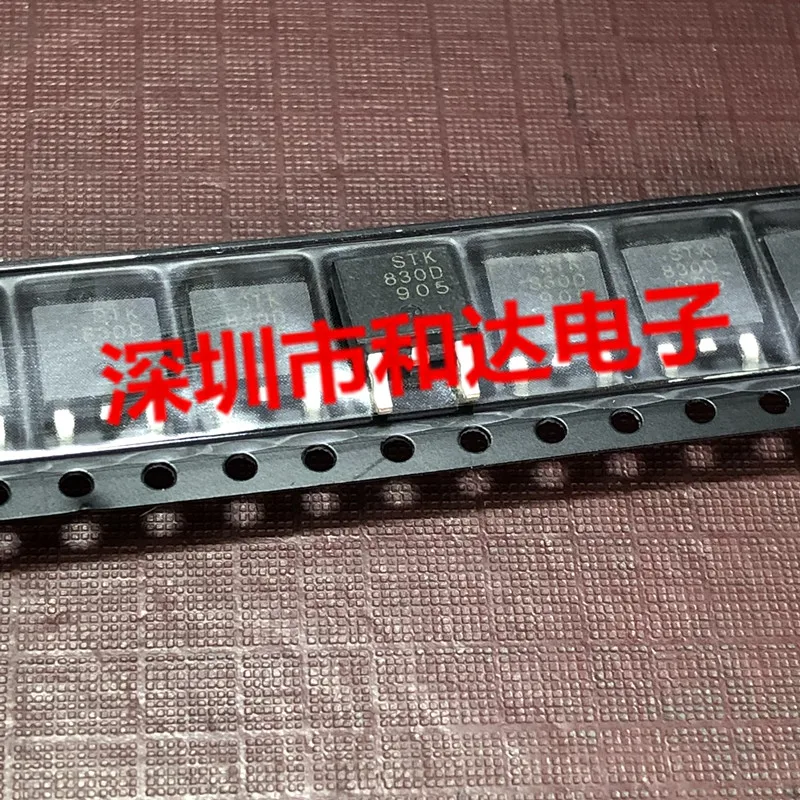10 шт. оригинальная новая полевая трубка STK830D MOS SMD TO-252 500 В 4,5 А
10 шт. оригинальная новая полевая трубка STK830D MOS SMD TO-252 500 В 4,5 А