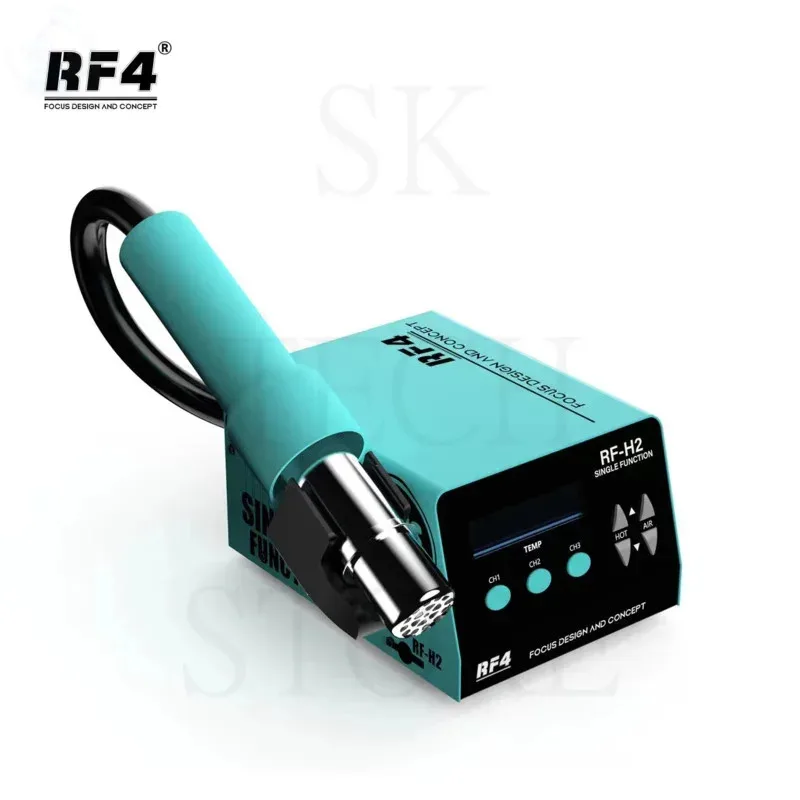 RF4 RFH2 Automatic sleep SMD BGA Hot Air Solder Rework Station with Digital Screen Hot Air Gun for mobile Phone Repair Station
RF4 RFH2 Automatic sleep SMD BGA Hot Air Solder Rework Station with Digital Screen Hot Air Gun for mobile Phone Repair Station
