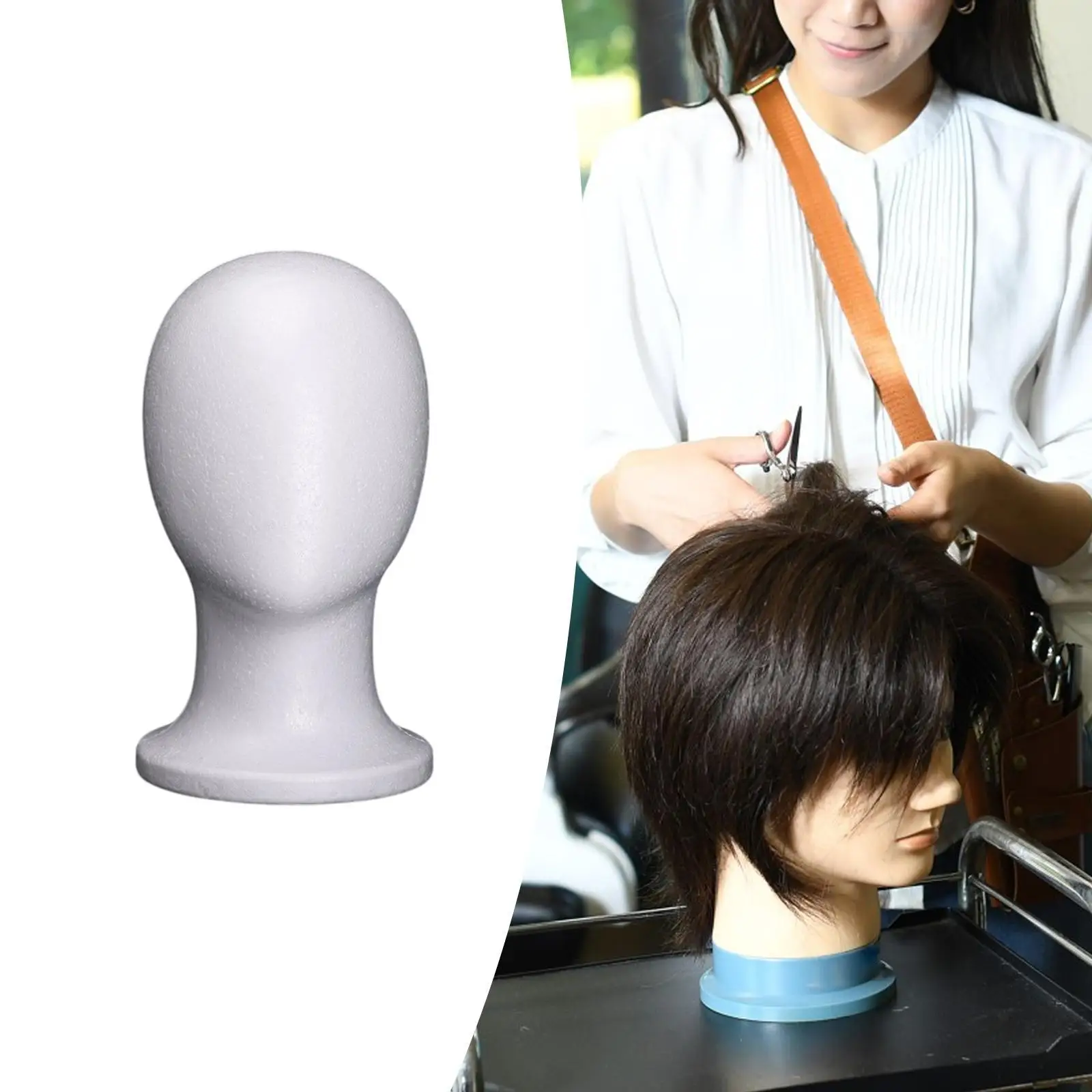 Foam Mannequin Head Wig Stand,Lightweight,Multipurpose,Manikin Head Model Wig Holder for Hat Jewelry Headwear Hairpieces Wig
Foam Mannequin Head Wig Stand,Lightweight,Multipurpose,Manikin Head Model Wig Holder for Hat Jewelry Headwear Hairpieces Wig