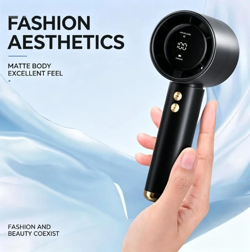 N68 High‑Speed Handheld Fan, Portable Mini USB Rechargeable Turbo Fan for Outdoor & Home Use
N68 High‑Speed Handheld Fan, Portable Mini USB Rechargeable Turbo Fan for Outdoor & Home Use