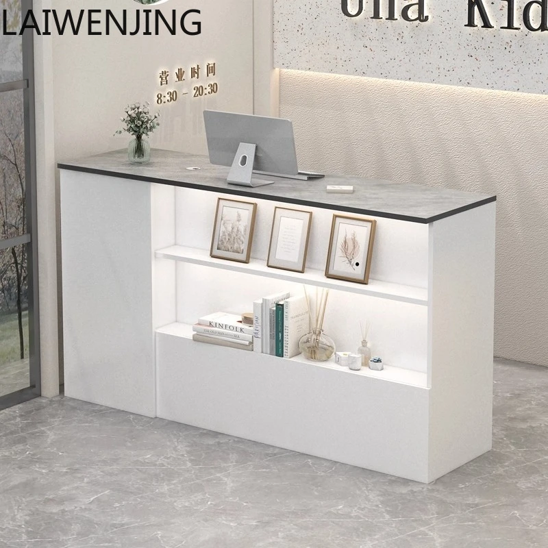 SGF Clothing Store Cashier Counter Table Beauty Salon Front Desk Reception Cabinet Simple Modern
SGF Clothing Store Cashier Counter Table Beauty Salon Front Desk Reception Cabinet Simple Modern