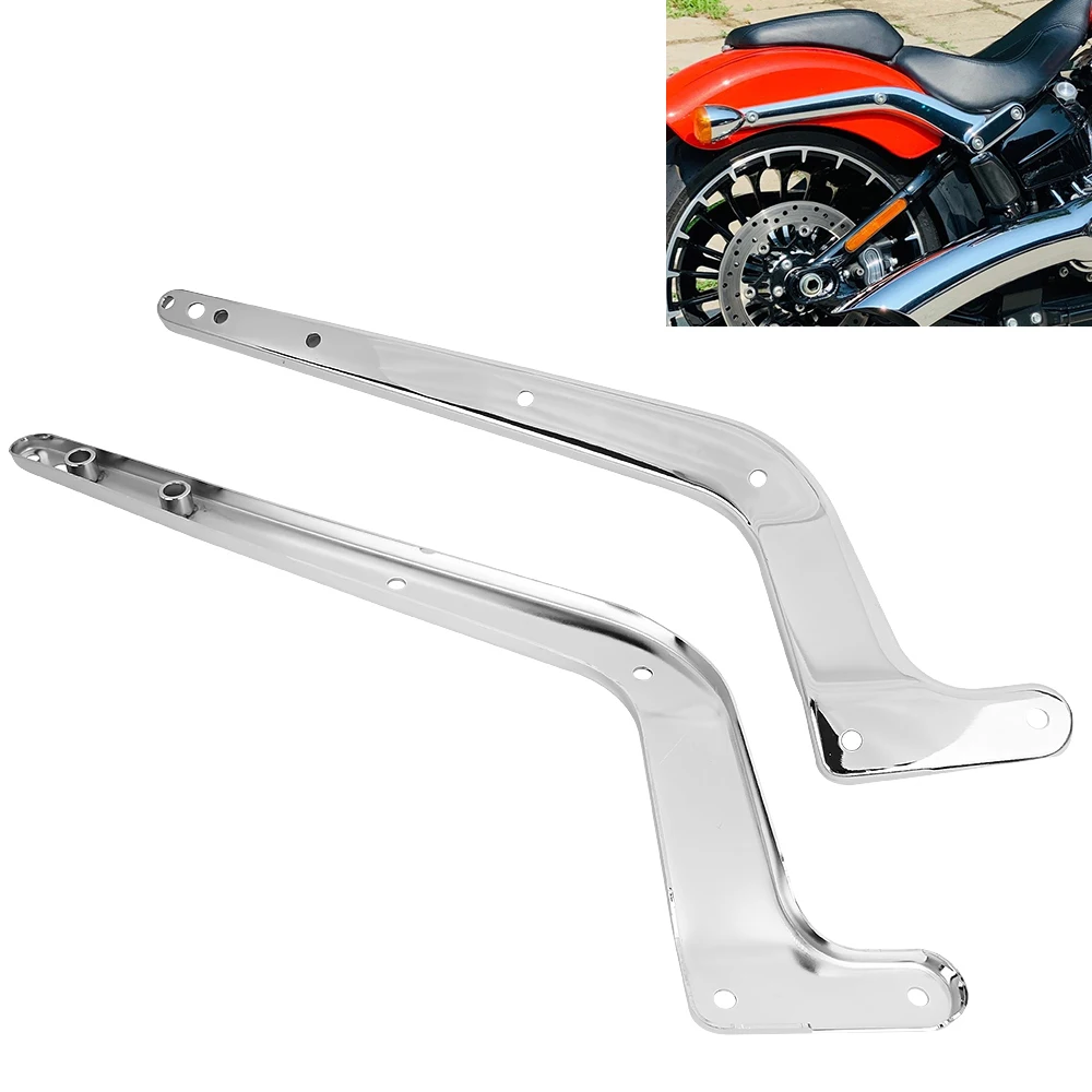 Motorcycle Chrome Rear Fender Struts Covers Pair Smooth Fit For Harley Softail FLST 2008-2017 2016 2015 2014 2013 2012 2011
Motorcycle Chrome Rear Fender Struts Covers Pair Smooth Fit For Harley Softail FLST 2008-2017 2016 2015 2014 2013 2012 2011