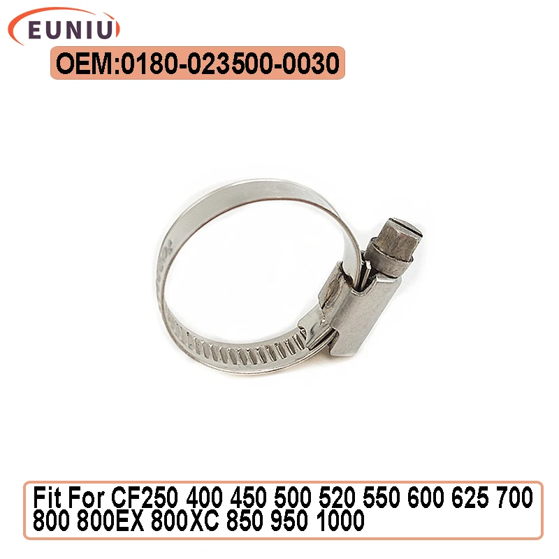 Хомут для водяного шланга для CF 250 400 450 500 520 550 600 625 700 800 800EX 800XC 850 950 1000 0180- 023500 -0030
Хомут для водяного шланга для CF 250 400 450 500 520 550 600 625 700 800 800EX 800XC 850 950 1000 0180- 023500 -0030