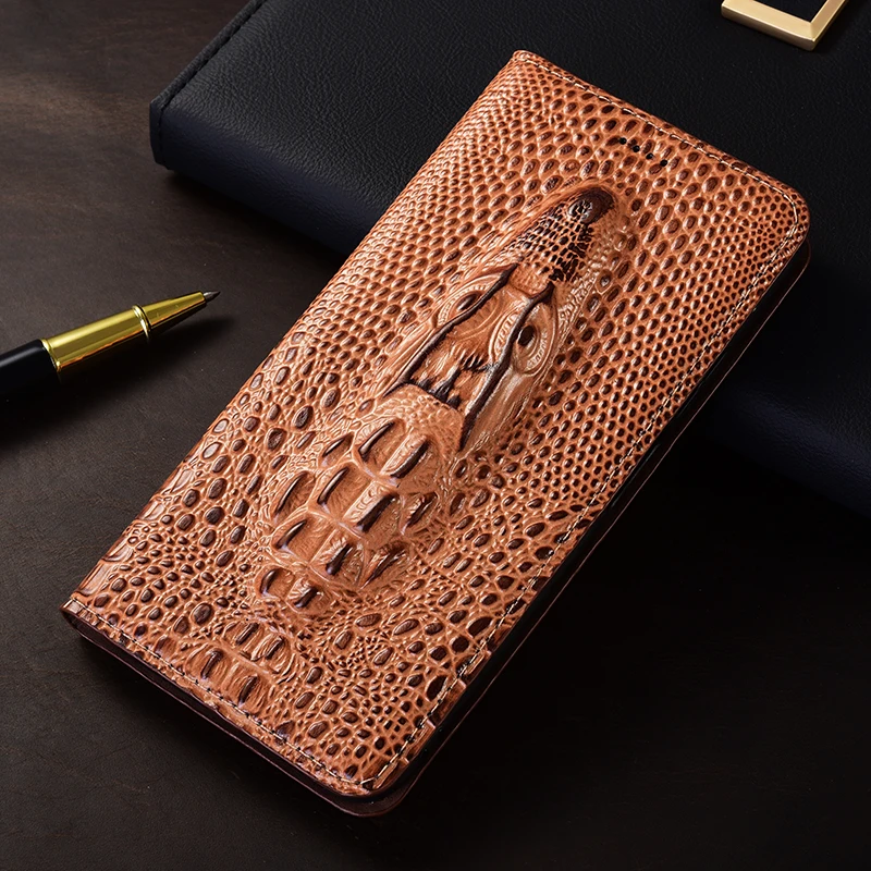 Crocodile Head Genuine Leather Flip Case For Oneplus 13 13T 13R 15 Pro Phone Cover Card Cases Scratch Proof 
Crocodile Head Genuine Leather Flip Case For Oneplus 13 13T 13R 15 Pro Phone Cover Card Cases Scratch Proof
