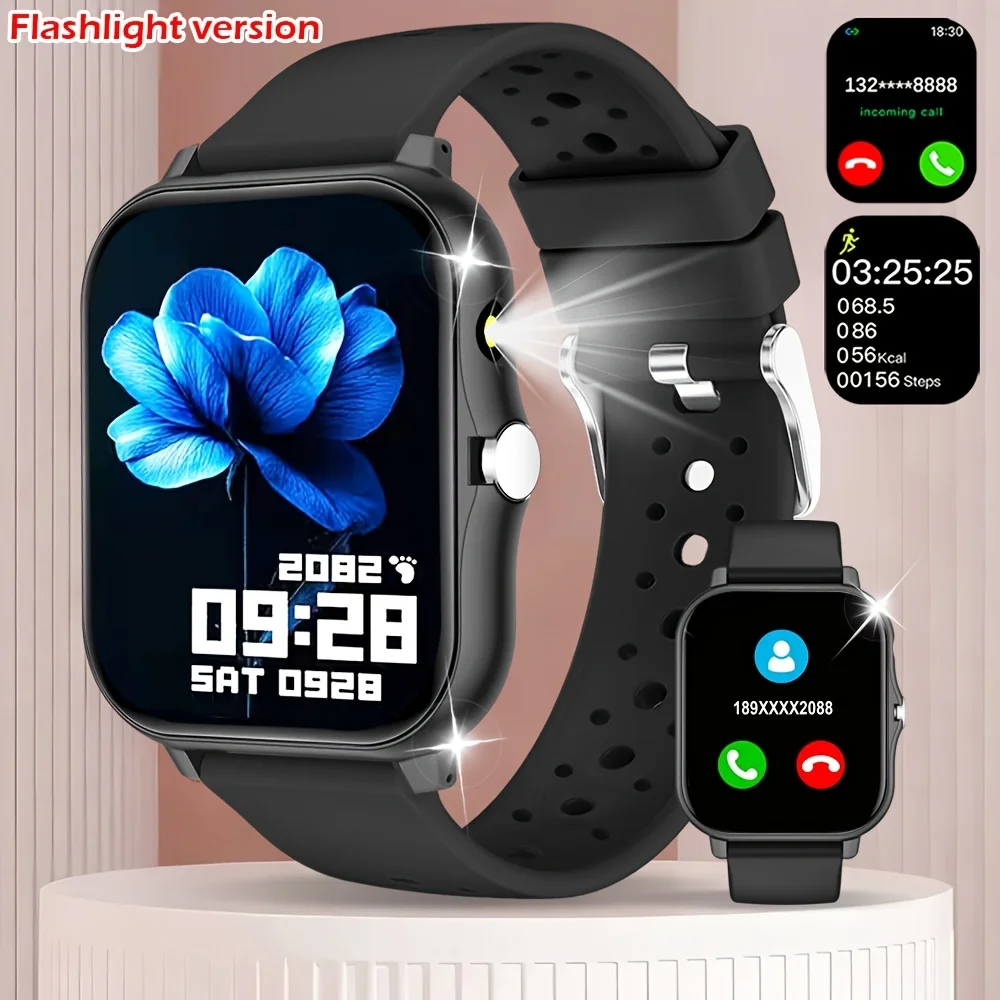 New Smartwatch for Men and Women, Featuring Wireless Communication/message Receiving, Multiple Sports Modes, Sports Tracking
New Smartwatch for Men and Women, Featuring Wireless Communication/message Receiving, Multiple Sports Modes, Sports Tracking
