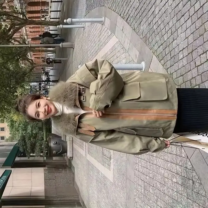 Winter Jacket Women Cotton Coat Female Warm Jacket Fashion Leisure Thick Loose Solid Casual Sweet All-Match Detachable Collar
Winter Jacket Women Cotton Coat Female Warm Jacket Fashion Leisure Thick Loose Solid Casual Sweet All-Match Detachable Collar