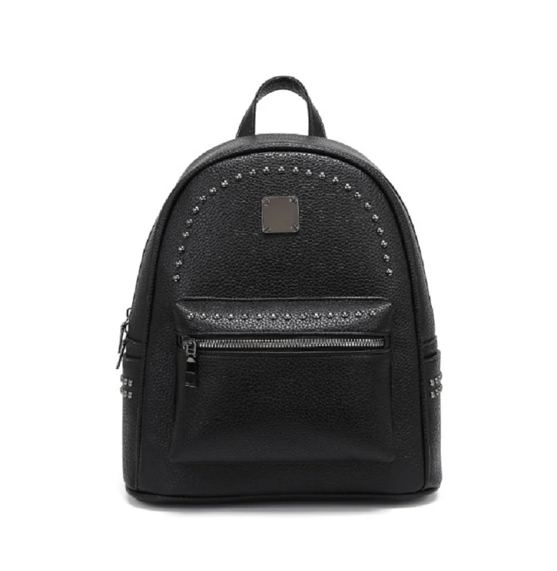 2026 New Korean Fashion Rivet Soft Leather Travel Backpacks Double Zipper High Capacity Shoulder Bags Totes Laptop School Bag
2026 New Korean Fashion Rivet Soft Leather Travel Backpacks Double Zipper High Capacity Shoulder Bags Totes Laptop School Bag