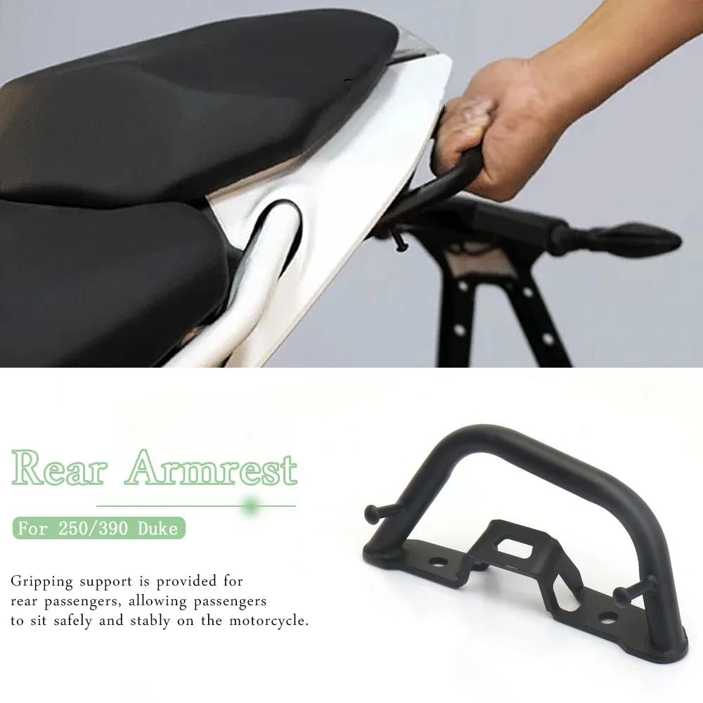 250 DUKE 390 Duke New Motorcycle Accessories Rear Armrest Bracket Handrail Rear Passenger Armrest For 250 Duke 390 Duke
250 DUKE 390 Duke New Motorcycle Accessories Rear Armrest Bracket Handrail Rear Passenger Armrest For 250 Duke 390 Duke