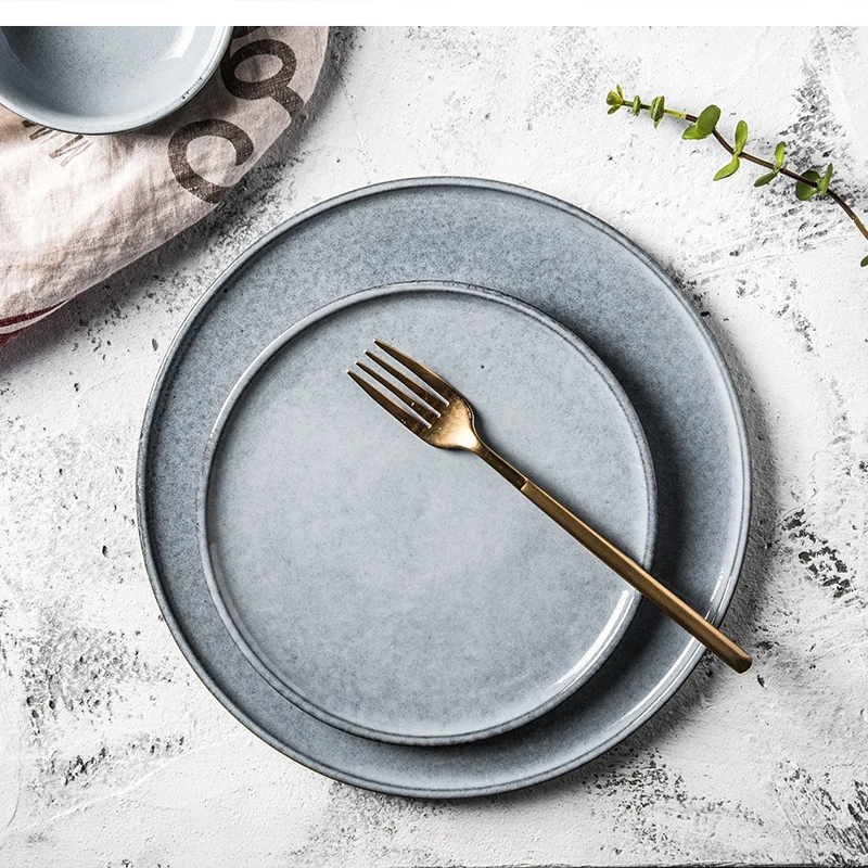 8 Inch Art Ceramic Food Steak Round Sushi Dessert Flat Kitchen Utensil
8 Inch Art Ceramic Food Steak Round Sushi Dessert Flat Kitchen Utensil