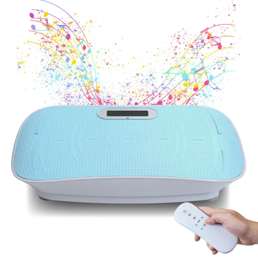 Full Body Vibration Platform Crazy Fitness Massage 10Frequency Weight Loss Fat Burner Shaking Machine For Unisex Blue
Full Body Vibration Platform Crazy Fitness Massage 10Frequency Weight Loss Fat Burner Shaking Machine For Unisex Blue