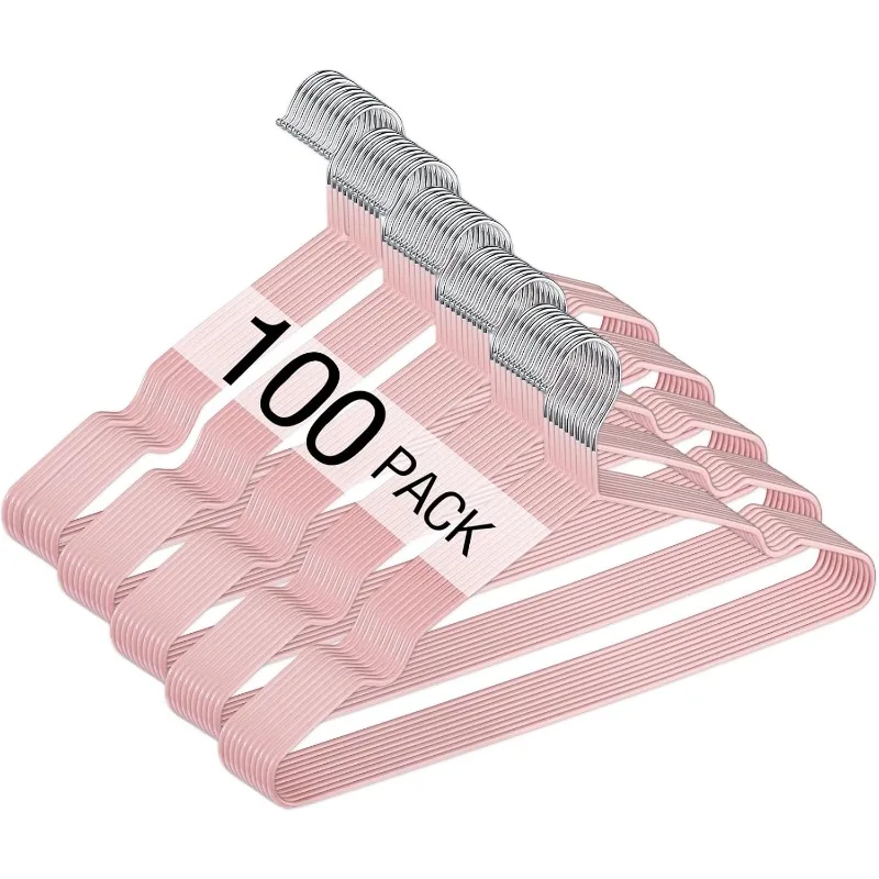 100 Pcs Metal Wire Non Slip Hangers for Clothes Space Saving Hanger Strong 15.7 in Triangle Clothes Coat Suit Bridal Boutique
100 Pcs Metal Wire Non Slip Hangers for Clothes Space Saving Hanger Strong 15.7 in Triangle Clothes Coat Suit Bridal Boutique