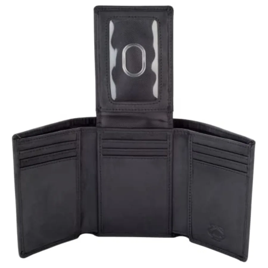 Trifold Leather Wallet for Men with ID Holder and RFID Blocking
Trifold Leather Wallet for Men with ID Holder and RFID Blocking
