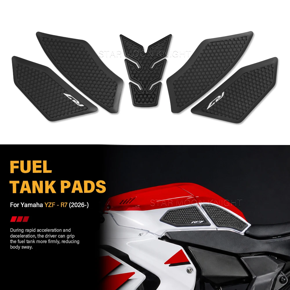 Motorcycle Tank Grip Side Decals Anti Slip Tank Pad Stickers For YAMAHA YZF R7 YZF-R7 YZFR7 2026 Side Fuel Tank Protector
Motorcycle Tank Grip Side Decals Anti Slip Tank Pad Stickers For YAMAHA YZF R7 YZF-R7 YZFR7 2026 Side Fuel Tank Protector