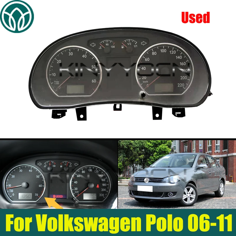 Used Instrument Cluster For Volkswagen Polo 2006-2011 Dashboard Assembly (second-hand)
Used Instrument Cluster For Volkswagen Polo 2006-2011 Dashboard Assembly (second-hand)