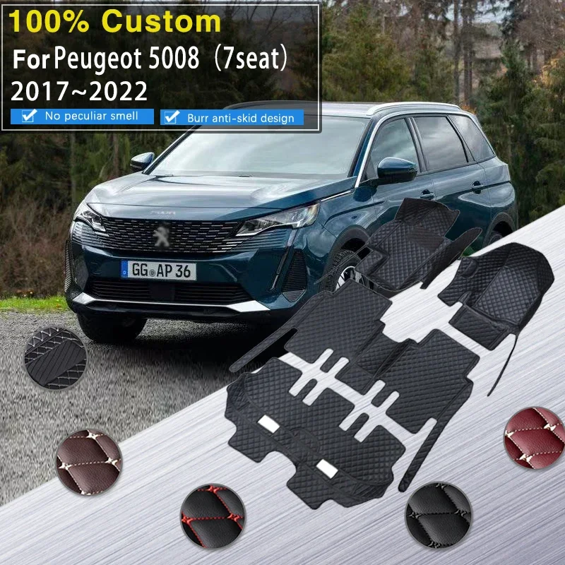 Качественные автомобильные коврики RHD для Peugeot 5008 P87 2017 ~ 2022 7 мест, роскошные кожаные коврики, автомобильные коврики, универсальные водонепроницаемые автомобильные коврики Cocho
Качественные автомобильные коврики RHD для Peugeot 5008 P87 2017 ~ 2022 7 мест, роскошные кожаные коврики, автомобильные коврики, универсальные водонепроницаемые автомобильные коврики Cocho