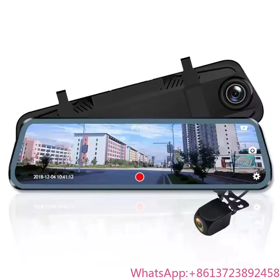 10 Inch 4K Dual Dash Cam Mirror Dash Cam Mirror Recorder Dashboard Cameras WIFI Gps Car Black Box APP Control Support Voice
10 Inch 4K Dual Dash Cam Mirror Dash Cam Mirror Recorder Dashboard Cameras WIFI Gps Car Black Box APP Control Support Voice