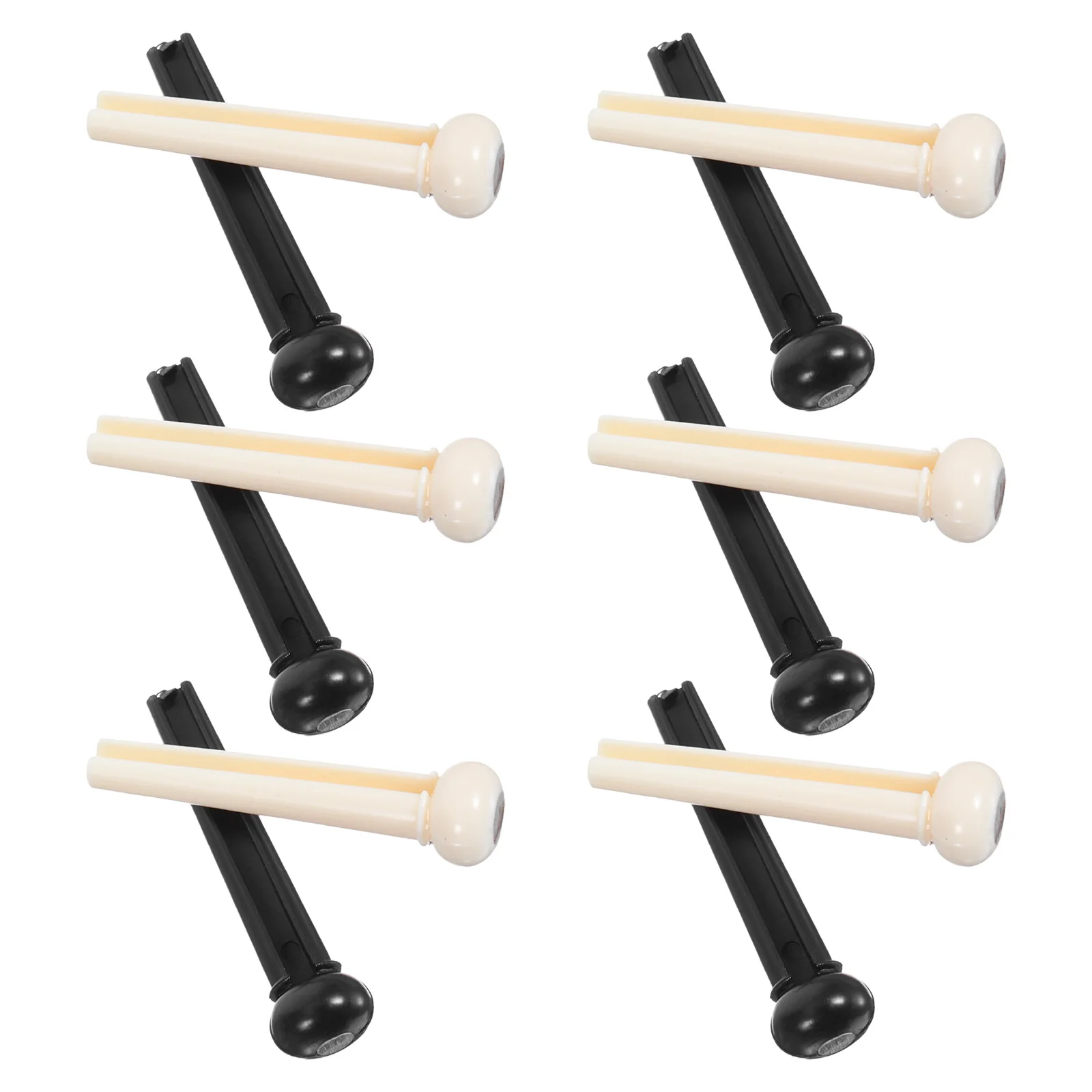 12pcs Guitar String Nails 6 Black 3.0MM 6 Cream 4.0MM Plastic Pins Acoustic Parts Bridge Pegs Accessories Guitar Supply
12pcs Guitar String Nails 6 Black 3.0MM 6 Cream 4.0MM Plastic Pins Acoustic Parts Bridge Pegs Accessories Guitar Supply