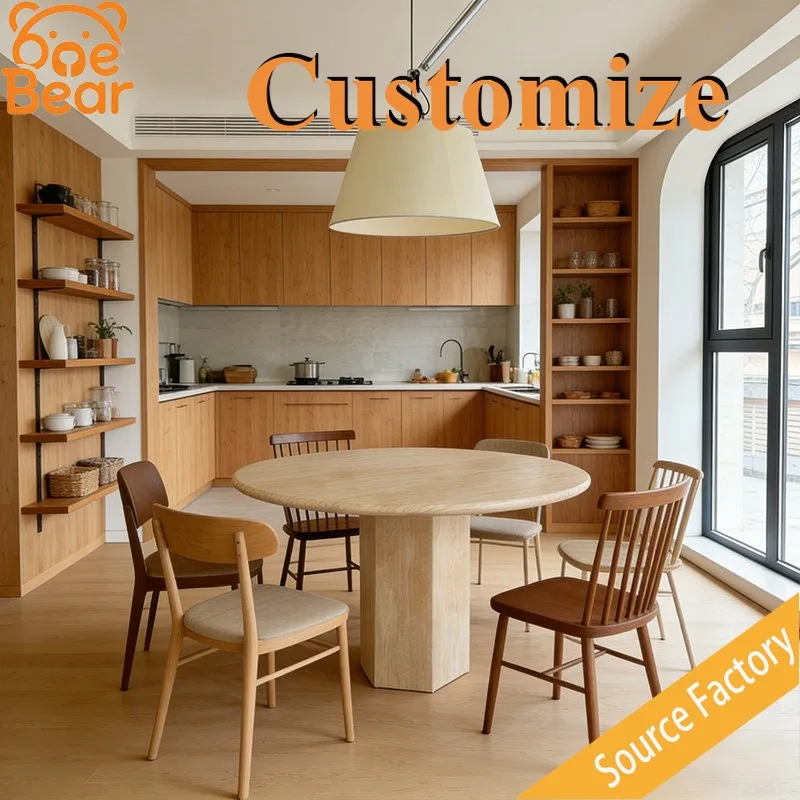 Round Marble Dining Table with Arc Edge, Safe Design, Elegant Appearance for Family Gatherings
Round Marble Dining Table with Arc Edge, Safe Design, Elegant Appearance for Family Gatherings