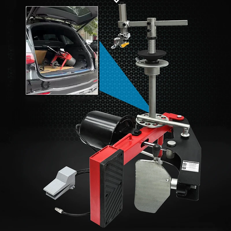 Pneumatic Tire Changer, Automotive Vacuum Tire Mounting and Dismounting Tool, Mobile Tire Repair Equipment for Automotive Repair
Pneumatic Tire Changer, Automotive Vacuum Tire Mounting and Dismounting Tool, Mobile Tire Repair Equipment for Automotive Repair