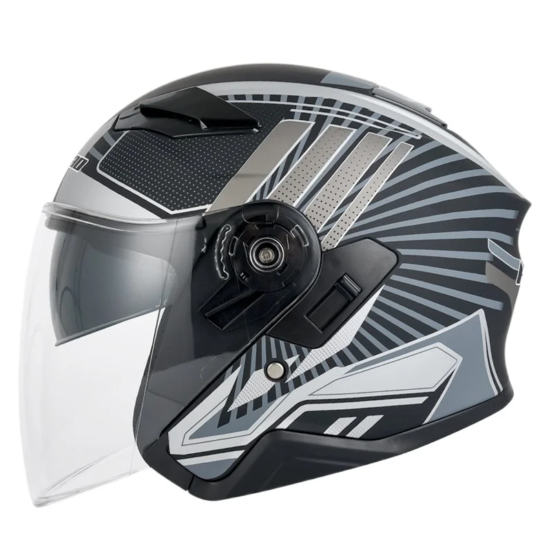 Motorcycle Helmet Half Face DOT Certified Lightweight Ventilated Comfortable Stylish Street Bike Rider Safety Gear
Motorcycle Helmet Half Face DOT Certified Lightweight Ventilated Comfortable Stylish Street Bike Rider Safety Gear