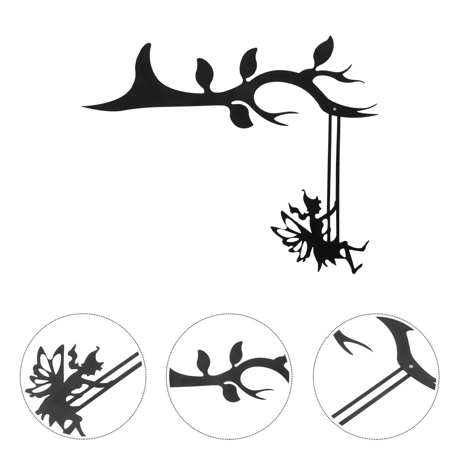 Flower Fairy Pendant Branch Silhouette Decor Statue Cartoon Metal Stake Branches Iron Yard Patio Wall
Flower Fairy Pendant Branch Silhouette Decor Statue Cartoon Metal Stake Branches Iron Yard Patio Wall